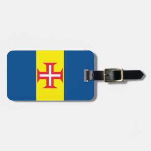 Madeira Flagga Bagagebricka
