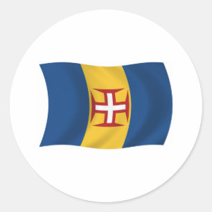 Madeira Flagga Klistermärke