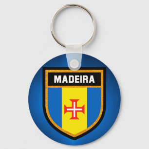 Madeira Flagga Nyckelring