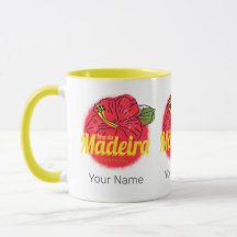 Madeira Hibiscus Flower Island Portugal Souvenir