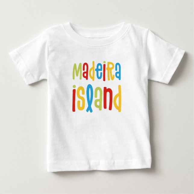 Madeira Island Baby T-Shirt (Framsida)