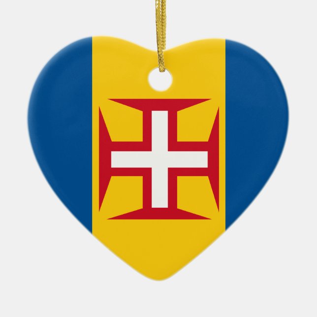 Madeira Julgransprydnad Keramik (Framsidan)