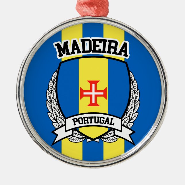 Madeira Julgransprydnad Metall (Framsidan)