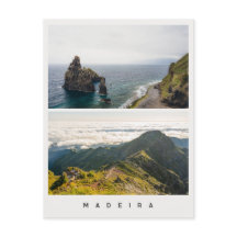 Madeira landskap, Resebildskollage