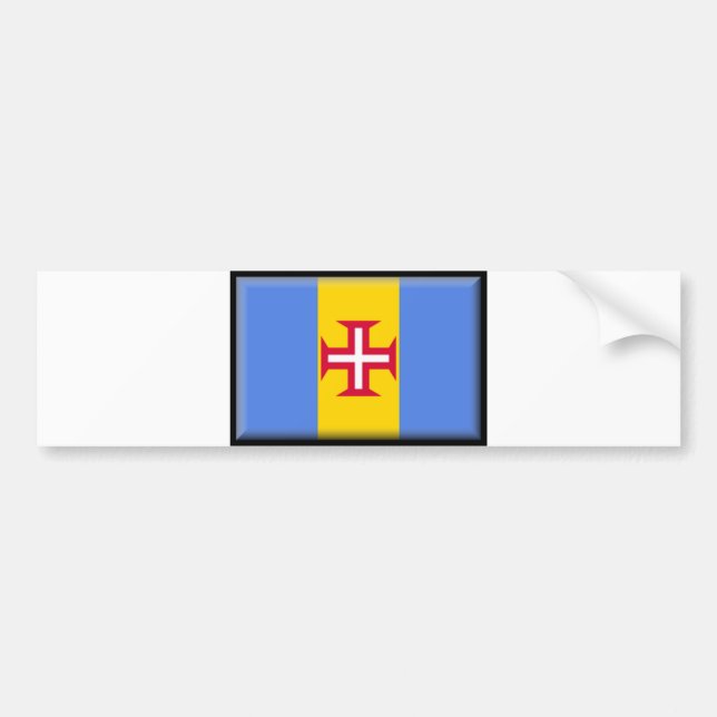 Madeira öflagga bildekal (Framsidan)