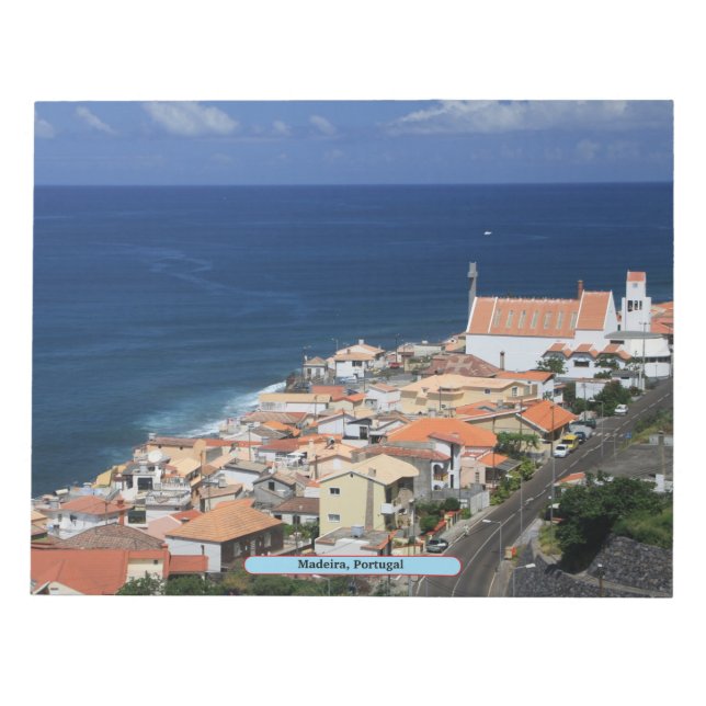 Madeira, Portugal Anteckningsblock (Framsida)