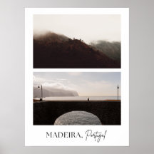 Madeira, Portugal estetisk resefoto tryck
