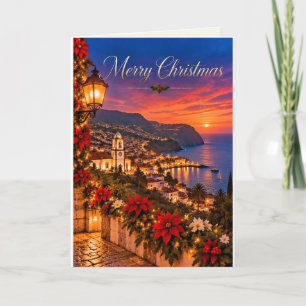 Madeira Portugal God Jul Helgkort