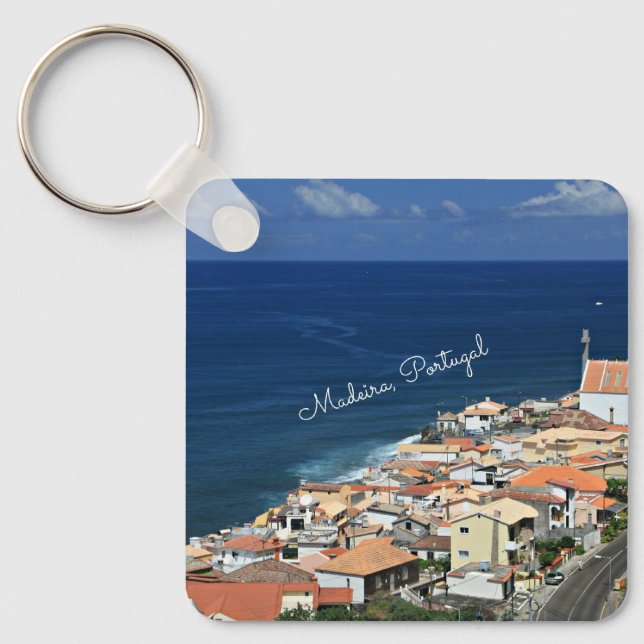 Madeira, Portugal landskap Nyckelring (Framsida)