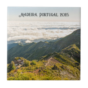 Madeira Portugal Personlig Resminne Kakelplatta