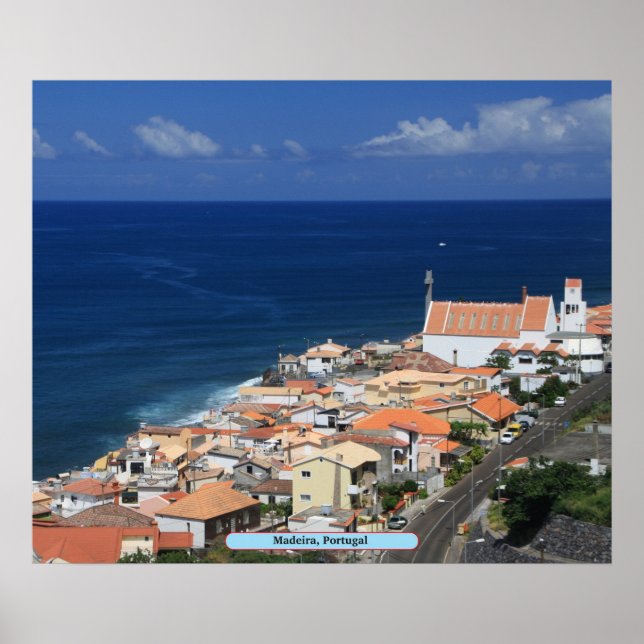 Madeira, Portugal Poster (Framsidan)