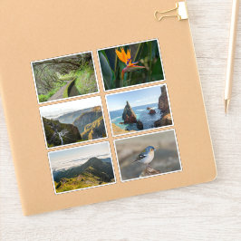Madeira Portugal Travel Photography Sticker sheet Klistermärken