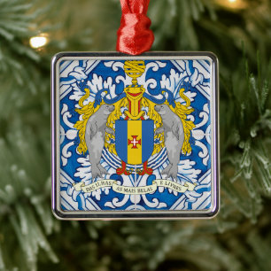 Madeira Portugisisk folkmusik Julgransprydnad Metall