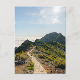 Madeira PR 1.2 hike to Pico Ruivo Vykort