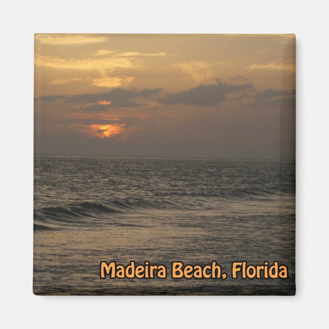 Madeira Sunset Magnet (Framsidan)