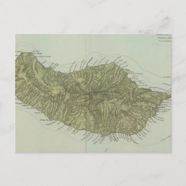 Madeira Vykort (Framsida)