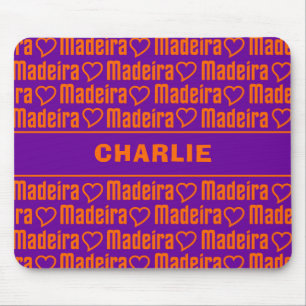 Madeiras tullnamn mousepad musmatta