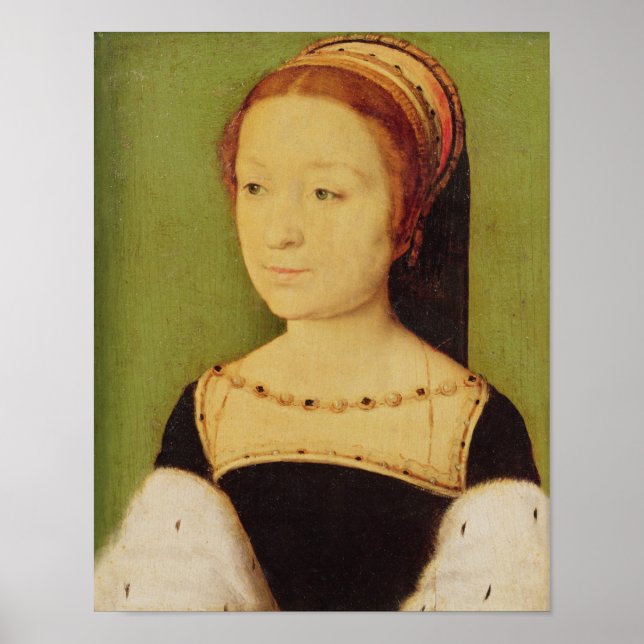 Madeleine de Frankrike Queen of Scotland, 1536 Poster (Framsidan)