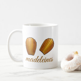 Madeleine Fransk Pastry Chef Pâtisserie Cakes Kaffemugg