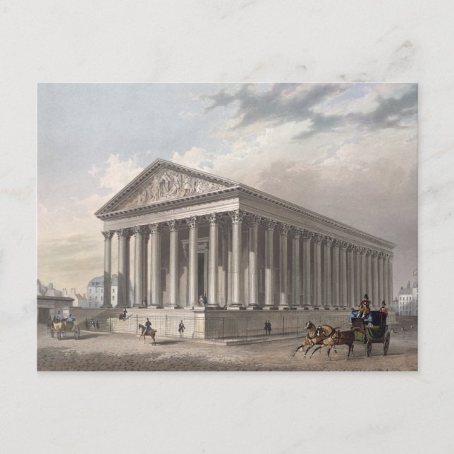 Madeleine, Paris Vykort (Framsida)