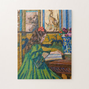 Madeleine Reading Armand Guillaumin Pussel