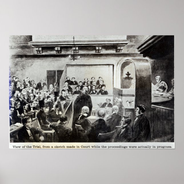 Madeleine Smith, 1857 Poster (Framsidan)