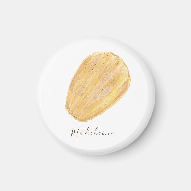 Madeleine vattenfärg magnet (Framsidan)