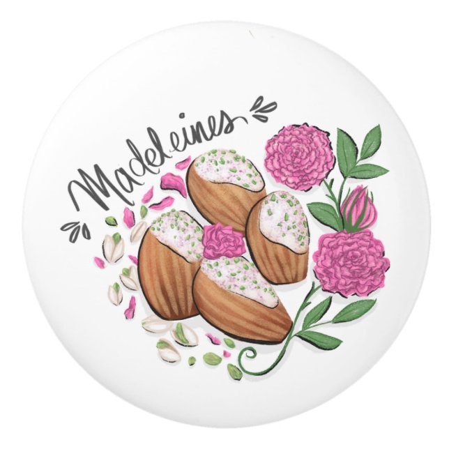 Madeleines Rosa Pistagenötter Kakor  Knopp (Framsidan)