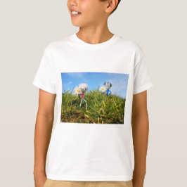 Madeliefjes plukkende fubby's. t shirt