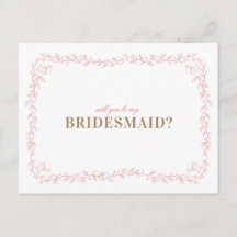 Madeline... Du blir mina bridesmaid-kort