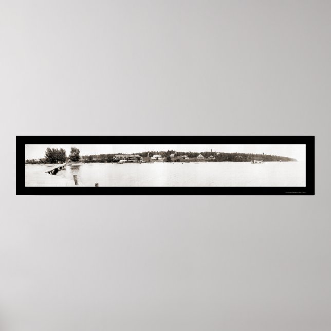 Madeline Island, WI Huge Photo 1915 Poster (Framsidan)