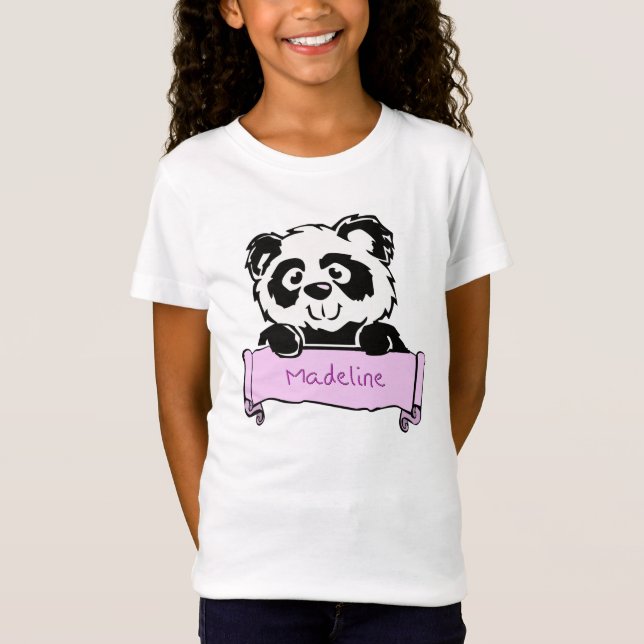Madelines panda t shirt (Framsida)