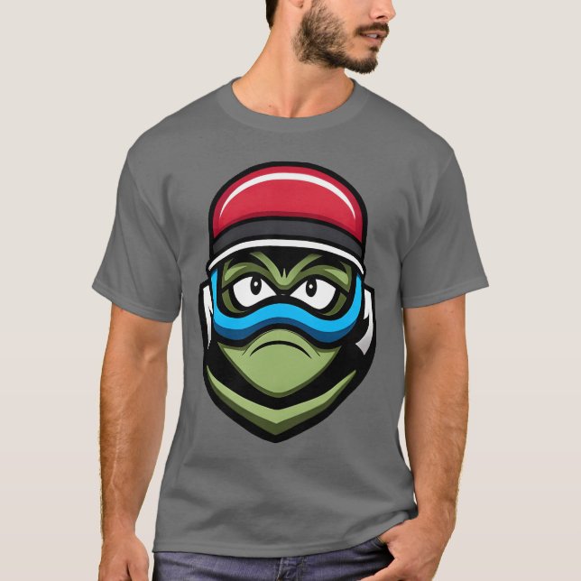 Mademark eenage Mutant Ninjaurtles friends T Shirt (Framsida)