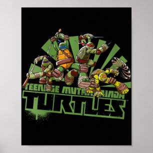 Mademark X - Dam - Original Tmnt Ny Serie Te Poster