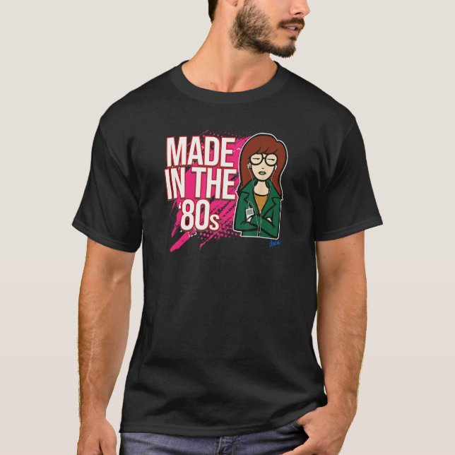Mademark x Daria - Tillverkad på 80-talet T Shirt (Framsida)