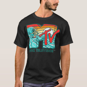 Mademark x MTV - MTV Catch a Wave MTV Surfer Logot T Shirt