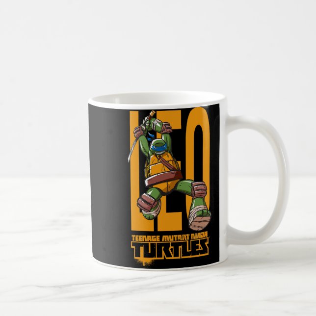 Mademark X - - Original Tmnt New Leonardo  Kaffemugg (Höger)