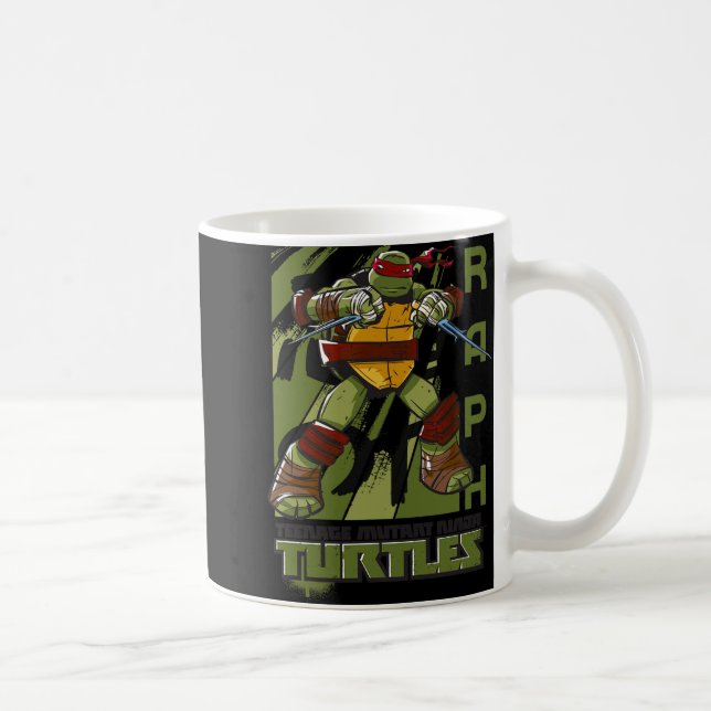 Mademark X - - Original Tmnt New Raphael  Kaffemugg (Höger)