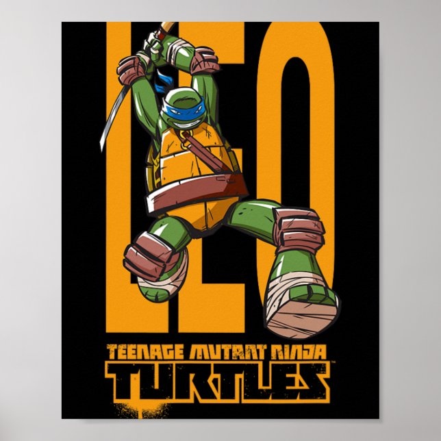 Mademark X - - Original Tmnt Ny Leonardo  Poster (Framsidan)