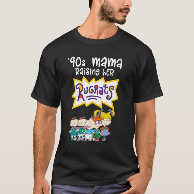 Mademark x Rugrats - 90-talets Mamma Raising her R T Shirt (Framsida)