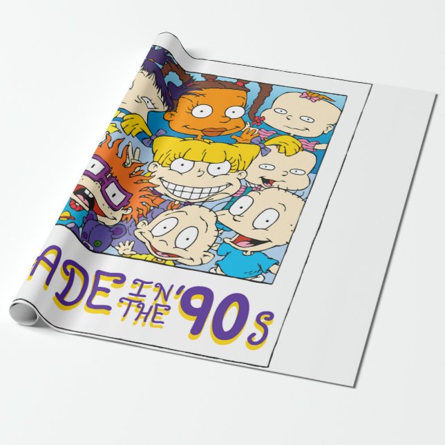 Mademark x Rugrats - Made in the 90 s Pullover Huv Presentpapper (Utrullad)