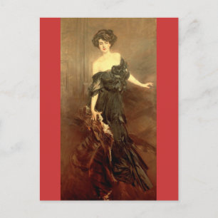 Mademoiselle Denemidoff - Boldini Vykort