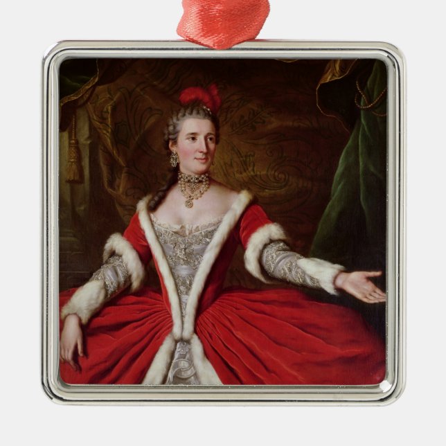 Mademoiselle Dumesnil Julgransprydnad Metall (Framsidan)