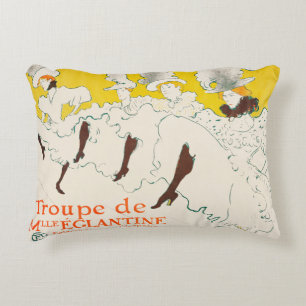 Mademoiselle Eglantines trupp, Toulouse Lautrec Prydnadskudde