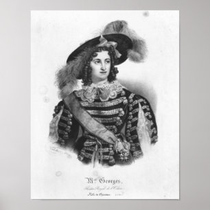 Mademoiselle George i rollen av drottningen Poster