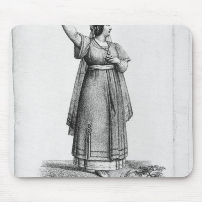 Mademoiselle George i rollen Musmatta (Framsidan)