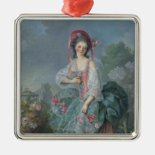 Mademoiselle Guimard (av Jacques-Louis David) Julgransprydnad Metall