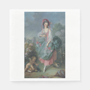 Mademoiselle Guimard (av Jacques-Louis David) Pappersservett