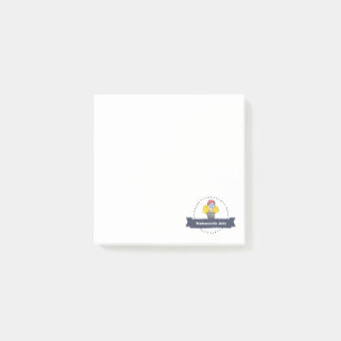 Mademoiselle Jolie Post-it Notes Block