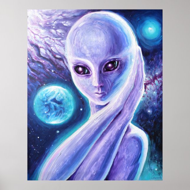 Mademoiselle Pogany Poster (Framsidan)